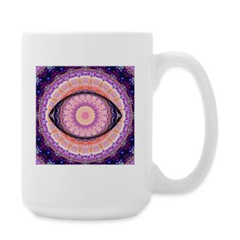 Œil de la Vérité - Grande tasse 440 ml - blanc - Droite