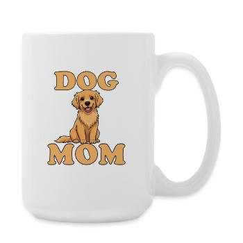 Maman de chien – Motif de maman de chien mignonne - Grande tasse 440 ml - blanc - Droite