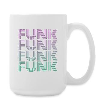 Funk Vintage - Große Tasse 440 ml - Weiß - Rechts