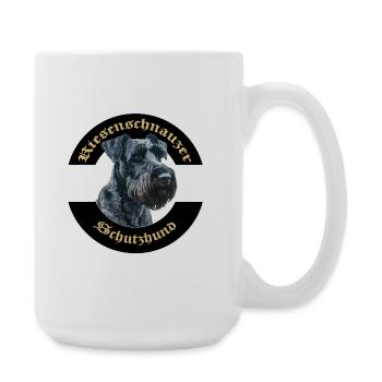 Riesenschnauzer IGP Motiv  - Große Tasse 440 ml - Weiß - Rechts