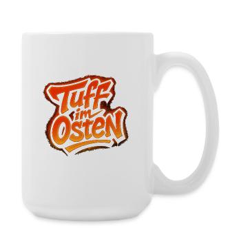 Tuff im Osten - Große Tasse 440 ml - Weiß - Rechts