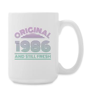 Millésime 1986 - Grande tasse 440 ml - blanc - Droite