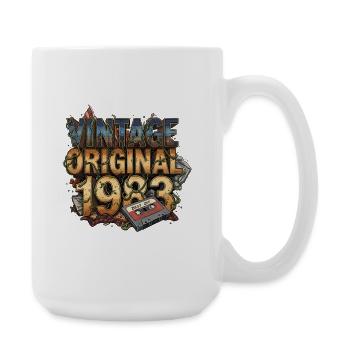 Vintage Original 1983 - Large Mug 440 ml - white - Right