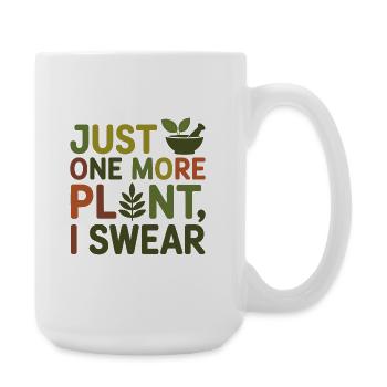Herbalist Just One More Plant Professional  - Large Mug 440 ml - white - Right