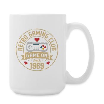 Vintage 1969 Birthday 1969 Gift 1969 - Large Mug 440 ml - white - Right
