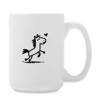 Hottehü - Große Tasse 440 ml - Weiß - Rechts