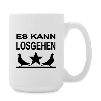 Doves - Large Mug 440 ml - white - Right