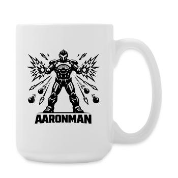 Aronman - Grande tasse 440 ml - blanc - Droite