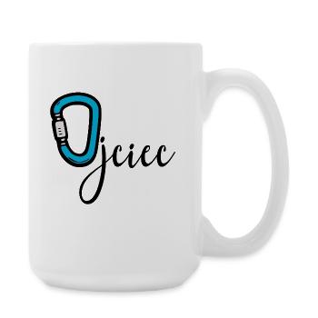 Kletter-Wander-Vater - Große Tasse 440 ml - Weiß - Rechts