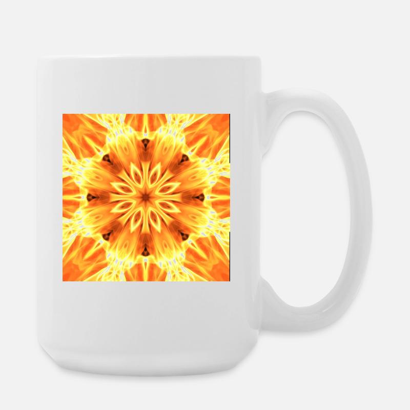 Firestar Kaleidoscope - Grande tasse 440 ml - blanc