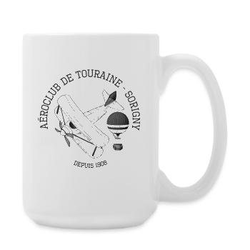 Aero Club Touraine - Large Mug 440 ml - white - Right