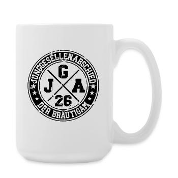 Enterrement de vie de garçon Le Marié 2026 - Grande tasse 440 ml - blanc - Droite