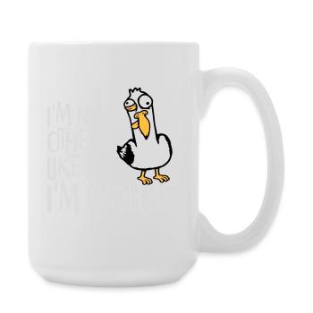 Crazy Seagull I'm Not Like The Others I'm Worse - Large Mug 440 ml - white - Right