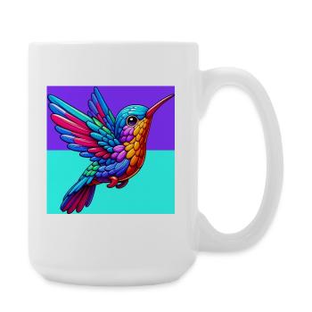 colibri - Grande tasse 440 ml - blanc - Droite