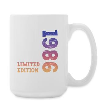 1986 Limited Edition Birthday - Large Mug 440 ml - white - Right