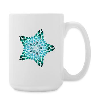 Glow of the Ocean Star - Large Mug 440 ml - white - Right