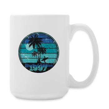 Vintage 1997 - Große Tasse 440 ml - Weiß - Rechts