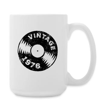 50e anniversaire 1976 - Grande tasse 440 ml - blanc - Droite