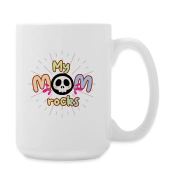 Vecteur de la mère des roches - Grande tasse 440 ml - blanc - Droite