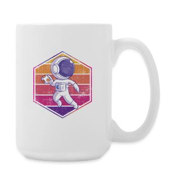 Astronaute de handball - Grande tasse 440 ml - blanc - Droite