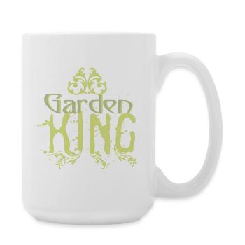 Garden_King - Grande tasse 440 ml - blanc - Droite