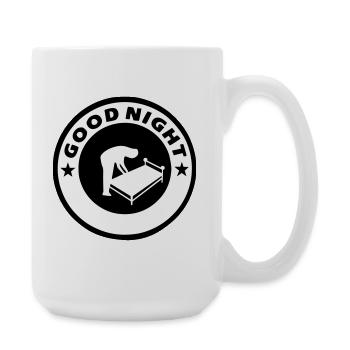 Good Night Good Night - Large Mug 440 ml - white - Right