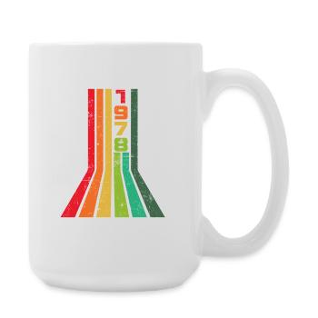 Vintage 1978 - Große Tasse 440 ml - Weiß - Rechts