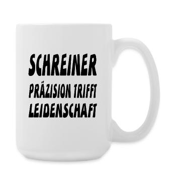 Schreiner - Große Tasse 440 ml - Weiß - Rechts