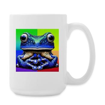 Frosch - Große Tasse 440 ml - Weiß - Rechts