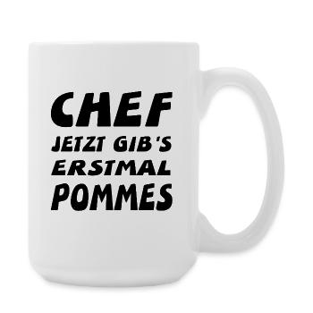 Chef - Große Tasse 440 ml - Weiß - Rechts