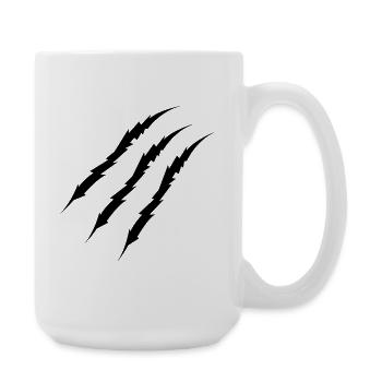 griffe - Grande tasse 440 ml - blanc - Droite