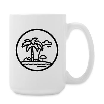 holiday - Large Mug 440 ml - white - Right