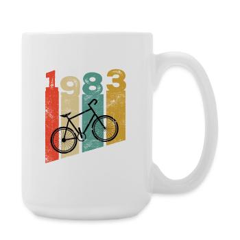 Millésime 1983 - Grande tasse 440 ml - blanc - Droite