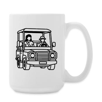 safari - Large Mug 440 ml - white - Right