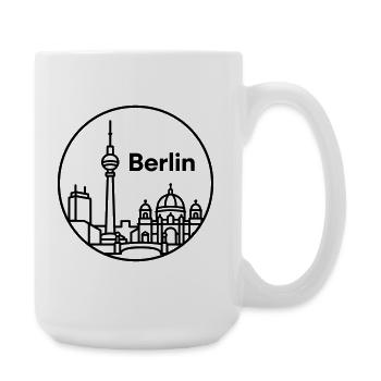 Berlin - Große Tasse 440 ml - Weiß - Rechts