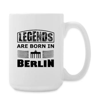 Die Berliner Legenden - Große Tasse 440 ml - Weiß - Rechts