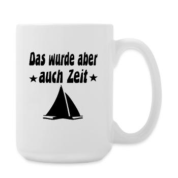 Segeln - Große Tasse 440 ml - Weiß - Rechts