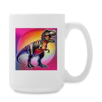 dinosaur - Large Mug 440 ml - white - Right