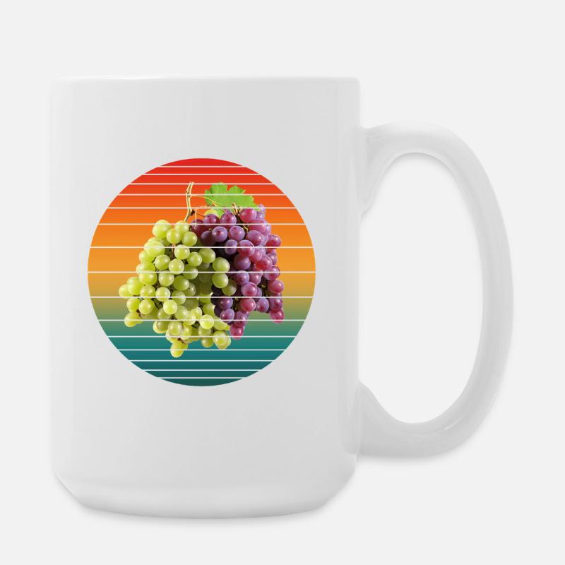 Pamplemousses - Grande tasse 440 ml - blanc
