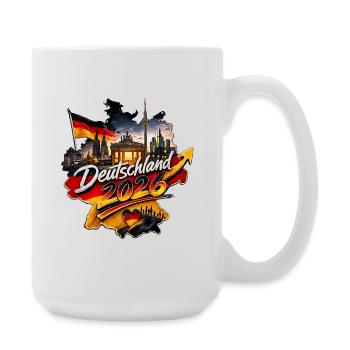 Deutschland_2026 - Große Tasse 440 ml - Weiß - Rechts