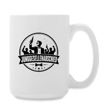 Junggesellenabschied - Große Tasse 440 ml - Weiß - Rechts
