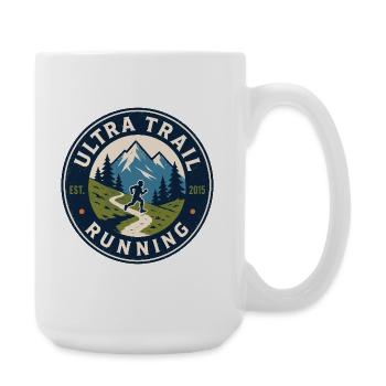 Ultra Trail Running - Grande tasse 440 ml - blanc - Droite