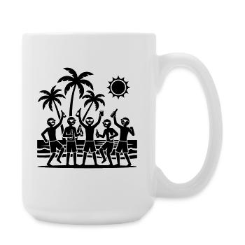 Holiday Party Team - Large Mug 440 ml - white - Right