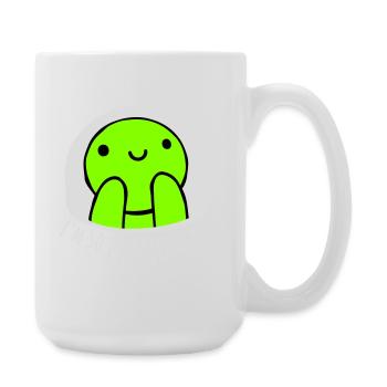 I'm So Proud Of You Heartily Encouraging Saying - Large Mug 440 ml - white - Right