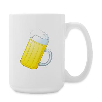 Beer mug - Large Mug 440 ml - white - Right
