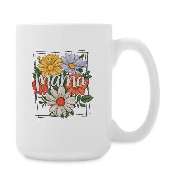 Maman - Grande tasse 440 ml - blanc - Droite