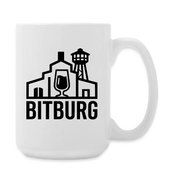 Bitburg - Große Tasse 440 ml - Weiß - Rechts