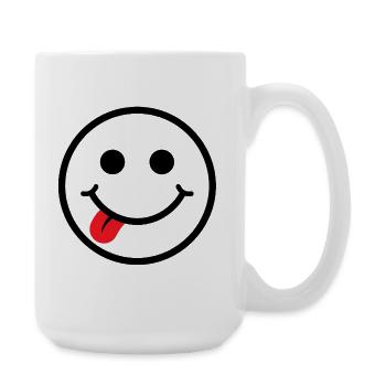 Smilie - Large Mug 440 ml - white - Right