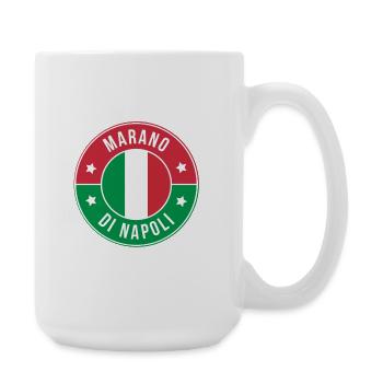 Marano di Napoli Round Emblem - Large Mug 440 ml - white - Right