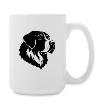 Saint-Bernard - Grande tasse 440 ml - blanc - Droite